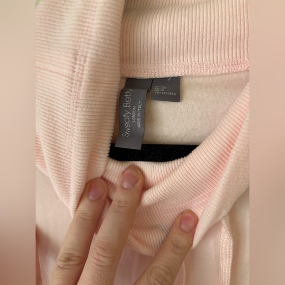 Sweaty Betty Harmonise Luxe Sweatshirt Size 8 - Picture 3 of 9